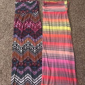 Plus size maxi skirts